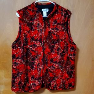 Coldwater Creek Zippered Vest